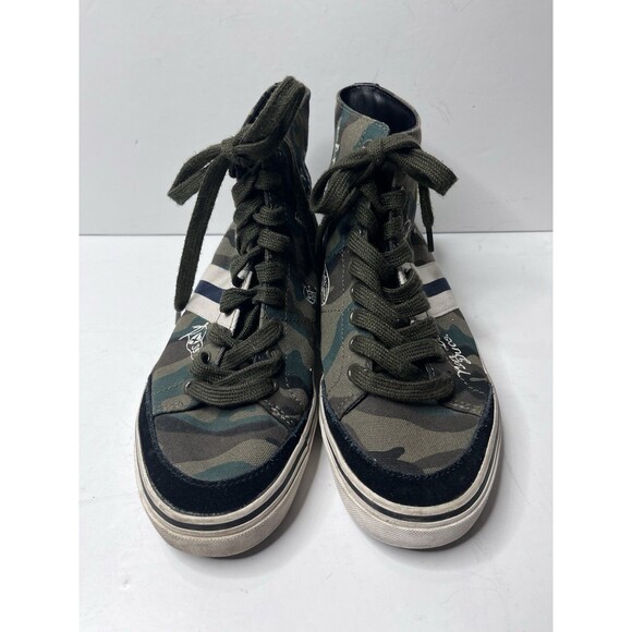 Polo Ralph Lauren Solomon Embroidered Camouflage Sneakers Men Size 7.5 D main image 10